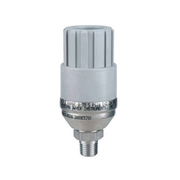 Dwyer Instruments Pressure transmitter, range -14.7 to 30 psig. 673-13C - main